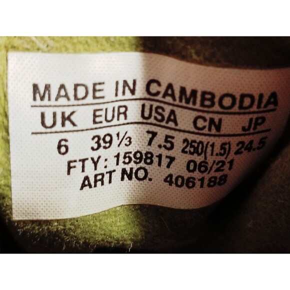 Salomon Outline GTX Women's Size 7.5 Blue Teal Trail Running Hiking Shoes 406188 - Picture 6 of 6